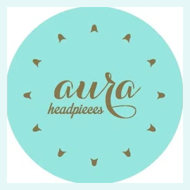 Aura Headpieces brand logo for auraheadpieces.com