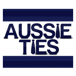 Aussie Ties brand logo for aussieties.com.au