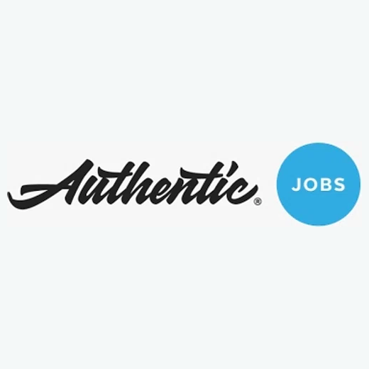 Authentic Jobs brand logo for authenticjobs.com