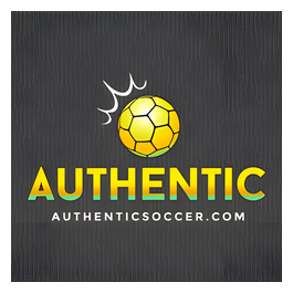 Authentic Soccer brand logo for authenticsoccer.com