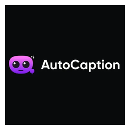AutoCaption brand logo for autocaption.io