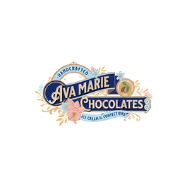 Ava Marie Chocolates brand logo for avamariechocolates.com