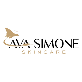 Ava Simone Cosmetics brand logo for avasimonecosmetics.com