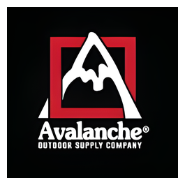 Avalanche Outdoor Supply brand logo for avalancheoutdoorsupply.com