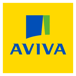 Aviva brand logo for aviva.co.uk