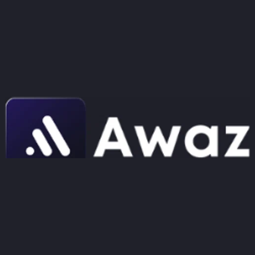Awaz brand logo for awaz.ai