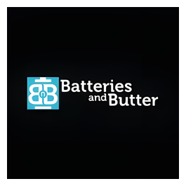 Batteries and Butter brand logo for batteriesandbutter.com