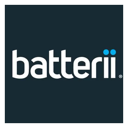 Batterii brand logo for batterii.com