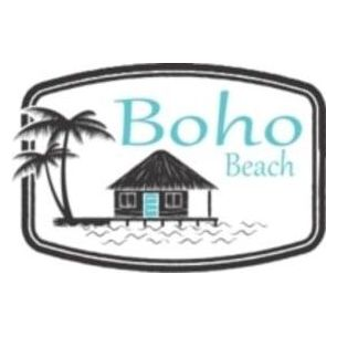 Boho Beach Hut brand logo for bohobeachhut.com