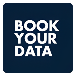 Book Your Data brand logo for bookyourdata.com