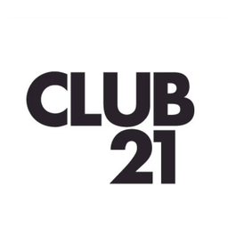 Club 21 brand logo for club21.com