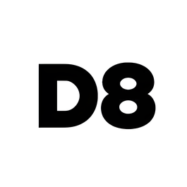 D8 Super Store brand logo for d8superstore.com