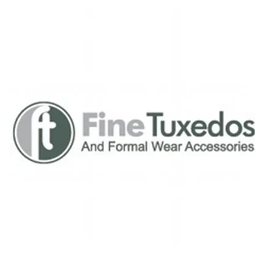 Fine Tuxedos brand logo for finetuxedos.com