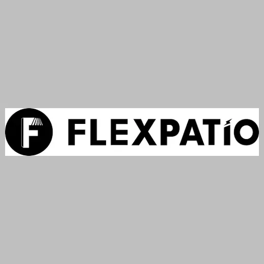 Flex Patio brand logo for flexpatio.com