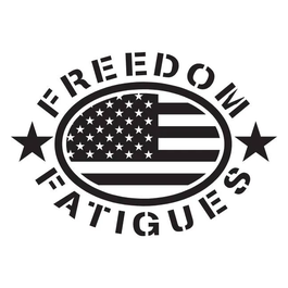 Freedom Fatigues brand logo for freedomfatigues.com