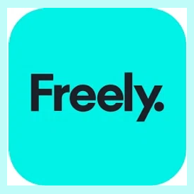 Freely brand logo for freely.me