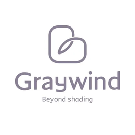 Graywind brand logo for graywindblinds.com