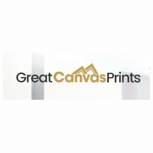 Great Canvas Prints brand logo for greatcanvasprints.com