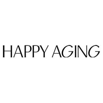 Happy Aging brand logo for happyaging.com
