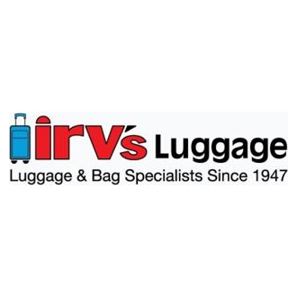 Irv's Luggage brand logo for irvsluggage.com