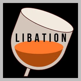 Libation London brand logo for libation.london
