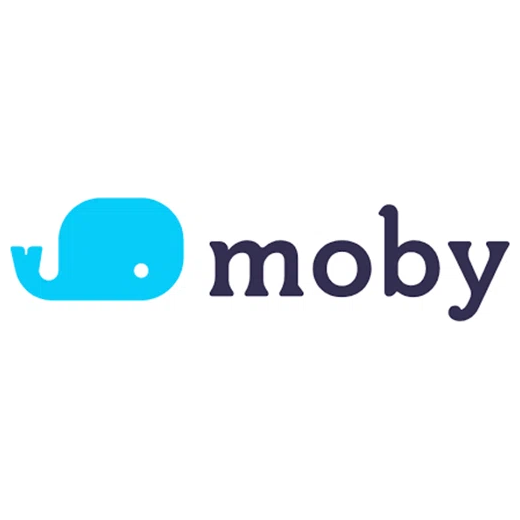 Moby brand logo for moby.co