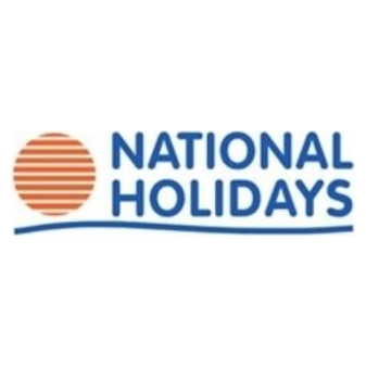 National Holidays brand logo for nationalholidays.com
