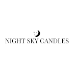 nightskycandles brand logo for nightskycandle.com