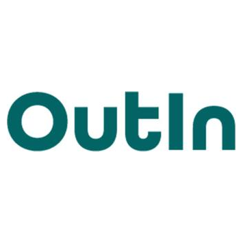 Outin brand logo for outin.com