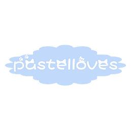 pastelloves brand logo for pastelloves.com
