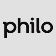 Philo brand logo for philo.com