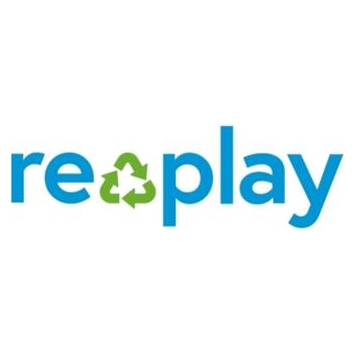 Re Play brand logo for re-play.com