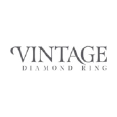 vintagediamondring brand logo for vintagediamondring.com