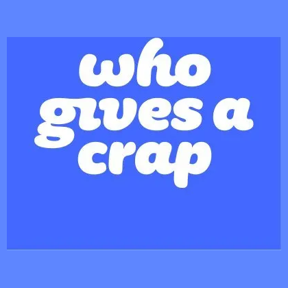Who Gives A Crap brand logo for us.whogivesacrap.org